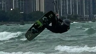 Franchot Pearson with WIND SURFS