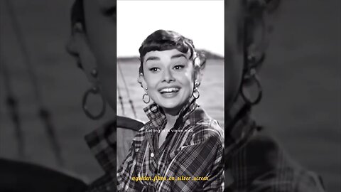 It's for letting in la vie en rose | Audrey Hepburn | Sabrina (1954) #shorts