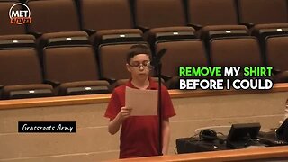 7th Grader Is FORCED To Remove “There Are Only Two Genders” Tee-Shirt At School