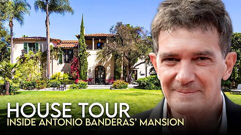 Antonio Banderas | House Tour | $16 Million Los Angeles Mansion & More