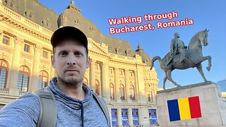 Walking through Bucharest, Romania