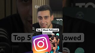 Top 5 Most Followed Athletes on Social Media #lebronjames #messi #ronaldo