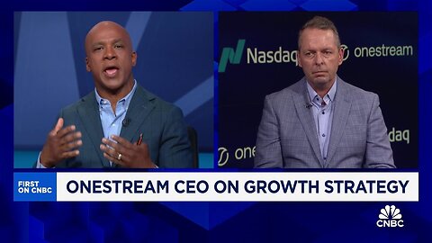 OneStream CEO talks stock popping 34% after IPO