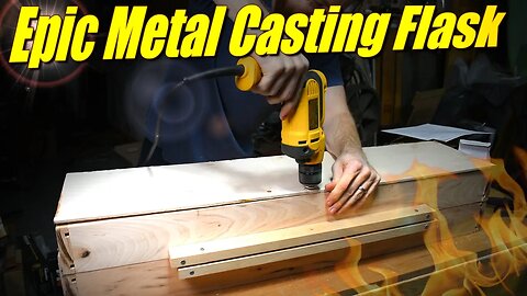 Best Metal Casting Flask Design Stolen From Black Beard Projects