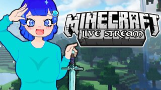 MINECRAFT TIME AND TIME FOR A NEW WORLD || MINECRAFT LIVE STREAM 01