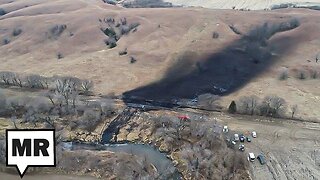 Keystone Pipeline Leaks Olympic Swimming Pool Of Tar Sands In Kansas