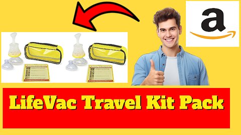 LifeVac Travel Kit Pack of 2 - Choking Rescue Device