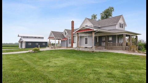 Modern Farmhouse In Kokomo, Indiana Walkthrough A Airbnb