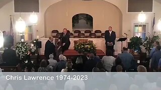 Funeral Service For Chris Lawrence