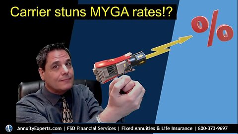 MYGA Carrier Stuns With Large Rate Reduction | Full year earnings lost | Will other carriers follow?