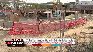 $27.5 million investment in Detroit neighborhoods
