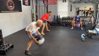 Technique Tuesday: (Medicine Ball Sign of The Cross Slams)