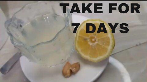 Take this for 7 days to reduce high blood pressure and cholesterol