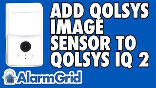 Adding a Qolsys Image Sensor to the Qolsys IQ Panel 2