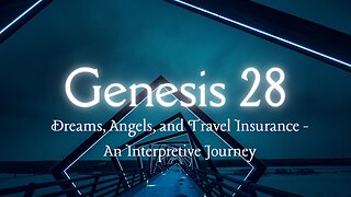 Genesis 28 Dreams, Angels, and Travel Insurance An Interpretive Journey