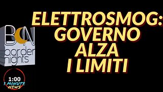 ELETTROSMOG, GOVERNO ALZA I LIMITI - 1 Minute News