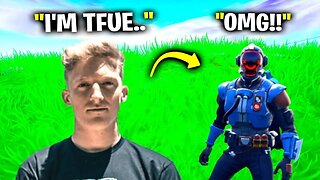 I Pretended To Be Tfue In Fortnite