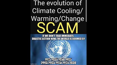 Climate Change Scam - Proof