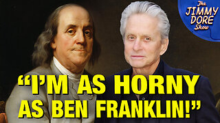 Michael Douglas Excited To Portray “Horny Founding Father ” Ben Franklin
