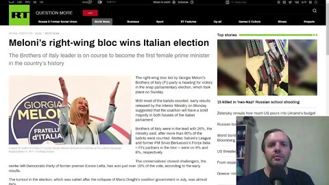Meloni’s right-wing bloc wins Italian election