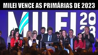 Discurso de Javier Milei nas primárias de 2023