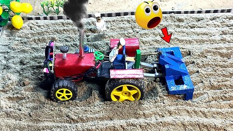 diy mini tractor science project | diy mini farm diorama | diy tractor