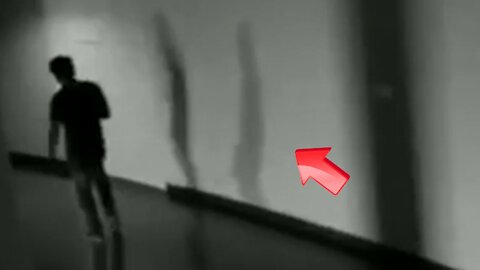 Walking alone in the hallway and there are two shadows[Ghosts]