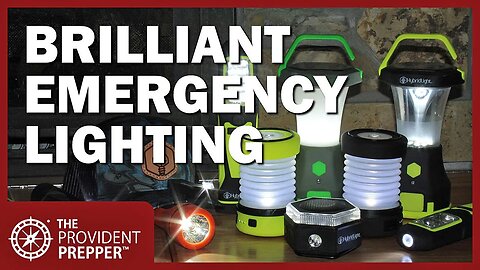 Emergency Lighting Solution: HybridLight Solar Lights and Chargers