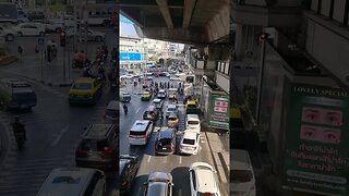 Bangkok Thailand Traffic 🇹🇭 #shorts #Bangkok #thailand #traffic #rushhour