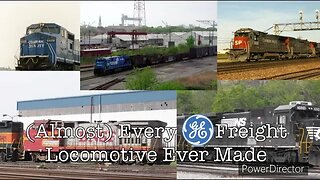 (Almost) Every Ge Locomotive Ever Made