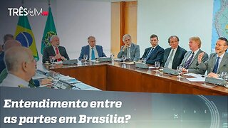 Lula se reúne com militares e Josué Gomes, presidente da Fiesp