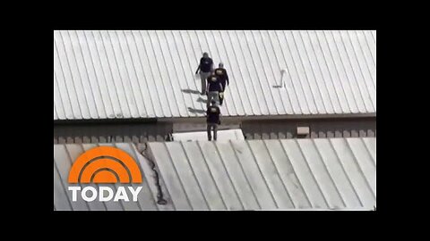 Alleged Trump shooter was spotted before getting on roof: Officials