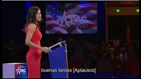 CPAC 2021 Kristi Noem en Español Subtítulos