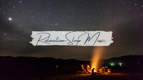 One hour of relaxation of fire sounds and soft music to help you sleep
