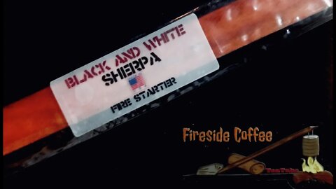 Black & White "SHERPA" Firestarter