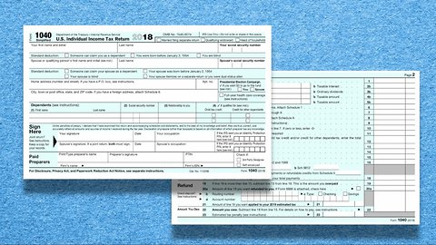 Treasury Department Reveals 'Postcard-Size' 1040 Tax Form