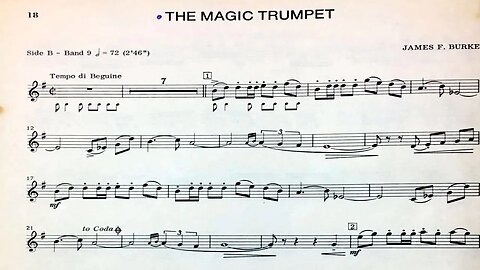 [TRUMPET SOLO] James F. Burke - The Magic Trumpet