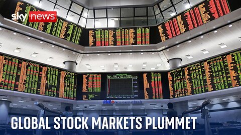 Global stock markets plummeted as US saw steepest fall in two years