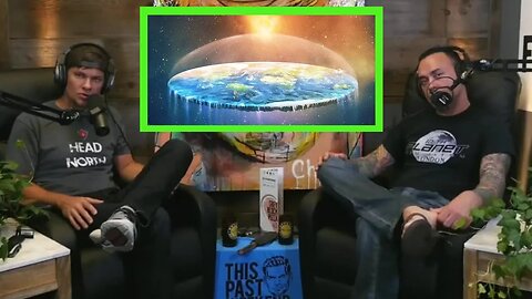 Eddie Bravo and Theo Von on Eddie's Flat Earth stance | "Look into it!"