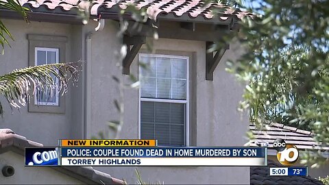 Police: Couple found dead in Torrey Highlands may have been murdered by son