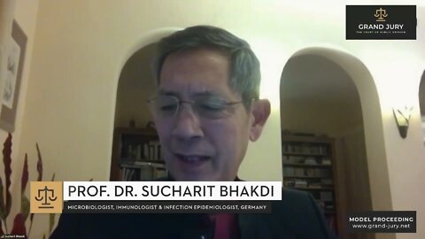 Grand Jury - 19/02/2022 - Jour 4 - Dr Sucharit Bhakdi - Il ne devrait plus jamais y avoir de vaccins autorisés en urgence