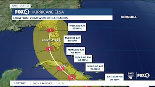 Elsa Has Strengthened Into A Hurricane Over Barbados