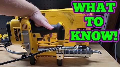What You Dont Know About This DeWALT Grease Gun!