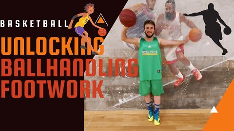 HOW TO WORK ON FOOTWORK DRILLS AND BALL HANDLING TRAINING FOR BASKETBALL PLAYERS