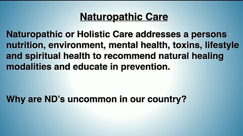 Dr. Jana Schmidt | “These Are What We Address In Naturopathic Care”