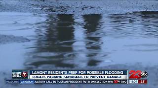 Lamont residents prep for possible flooding