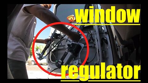 [this is too easy] window regulator replacement Chevy SUBURBAN√ fix it angel