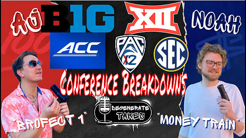College Football: Conference Breakdown!