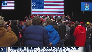 Trump rally in Grand Rapids