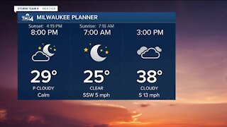 A little warmer Friday after cold, frosty evening